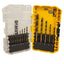 Dewalt Metal Drill Bit Set 14 Pieces HSS-G, Black/Yellow