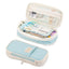 Kawaii Pencil Cases Large Capacity Pencil Bag Pouch Holder Box For Teen Students Girls - Sky Blue