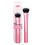 Real Techniques Tapered Cheek Makeup Brush For Blush Highlighter Loose Powder Pink