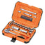 Draper HI-TORQ 6 Point Socket Set 1/4 Inch And 3/8 Inch - 34 Piece