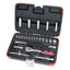 Hilka Tools 1/4 Inch Drive Socket Set Metric 25 Piece