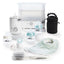 Tommee Tippee New Complete Feeding Kit Electric Steam Steriliser Newborn Self-Sterilising Baby Bottles Easiwarm Bottle Warmer White