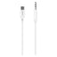 Groov-e Audio Adapter USB-C To 3.5mm Male AUX Cable 1M White