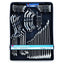 Hilka Tools Spanner Set Metric 6-32mm Combination Tools Kit Chrome Vanadium 50 Piece