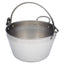 KitchenCraft Home Made Mini Maslin Pan Stainless Steel 4.5 Litre Silver