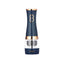 Tower Duo Electric Salt And Pepper Mills Battery Operated Adjustable Ceramic Grinders Midnight Blue/Rose Gold