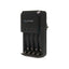 Lloytron Ultra Fast AA/AAA Smart Battery Charger For NiMH Batteries Black