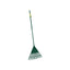 JVL Thegardener Outdoor Garden Lawn Leaf Rake With Telescopic Handle Aluminium Green