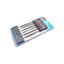 Hilka Tools Warding File Set Soft Grip 100mm Files Storage Wallet Soft Grip Handle 6 Pieces