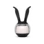 Chef'n SaltBall Salt Grinder One Handed Refillable Salt Mill Adjustable From Ultra-Fine To Coarse Black