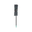 JVL Chenille Extendable Flat Floor Mop Super-Absorbent Grey/Turquoise