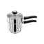Judge Vista Porringer/Double Boiler/Bain Marie Saucepan And Base 16cm/1.5 Litres Stainless Steel Shatterproof Vented Glass Lid Silver