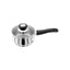 Judge Vista Saucepan 14cm/900ml Polished Stainless Steel Shatterproof Vented Glass Lid Silver