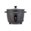 Morphy Richards Rice Cooker And Steamer Automatic Cooking Non-stick Aluminum Inner Pot Glass Lid 500W 8 Cups 1.5 Litre Black