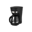 Igenix Filter Coffee Maker Coffee Machine Boil-Dry Protection Anti-Drip Keep Warm Function Plastic 750W 1.25 Litres Black