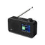 i-box Melody DAB/DAB+/FM Digital Radio With 2.4 Inch TFT Colour Display Up To 10 Hours Playtime 3W Stereo Speaker 1200mAh Battery Black
