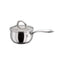 Judge Classic Saucepan 14cm With Glass Lid Polished Stainless Steel 1 Litre Silver