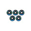 Blue Spot Tools 100mm Coarse Stripping Wheel Set 5 Piece