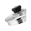 Judge Vista Replacement Glass Draining Lid 18cm Fits 14cm Saucepans And Pots Transparent
