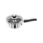 Judge Vista 4 Cup Egg Poacher 20cm Non-Stick Stainless Steel Frying Pan Vented Glass Lid Stay-Cool Handle Silver