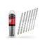 Einhell SDS Plus Hammer Drill Bit Set 4-Cut 160mm 6mm–14mm 7 Piece Silver
