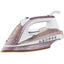 Russell Hobbs Pearl Glide Steam Iron 2600W Pearl Infused Ceramic Soleplate 315ml Champagne