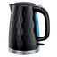 Russell Hobbs Honeycomb Electric Kettle 3000W 1.7 Litre Cordless Fast Boil Perfect Pour Spout Black