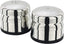 Judge 2 Piece Stainless Steel Cruet Set - Silver