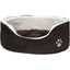 Petface Sams Luxury Faux Suede Oval Dog Bed Small Brown