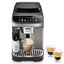 Delonghi Magnifica Evo Fully Automatic Coffee Machine - Titanium & Black