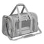 Generic Large Pet Travel Bag Grey Black
