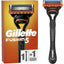 Gillette Fusion5 Men's Manual Razor with 5 Blades Precision Trimmer and 1 Replacement Cartridge