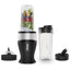 Ninja Nutri Slim Personal Blender and Smoothie Maker 700W 2 x 470ml Cups Black and Silver