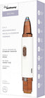 Paul Anthony SPA Pro Facial & Eyebrow Trimmer Rechargeable Lithium Battery USB-C LED Light White