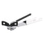 Chef Aid Traditional Can Opener with Butterfly Twist Handle Stainless Steel Blade PVC Grip Silver 22.2 cm