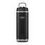 Thermos Icon Series Insulated Stainless Steel Water Bottle with Foldable Straw Granite Black 710ml
