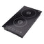 Judge Double Portable Induction Hob 3100W 2 Cooking Zones Touch Controls 8 Temperature Settings Black