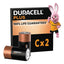 Duracell Plus C Size Alkaline Batteries 1.5V LR14 Pack of 2