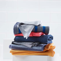 E-Cloth Stainless Steel Cleaning Cloth Microfibre Dual-Sided Scrubbing Cloth for Brushed & Polished Steel - Gray