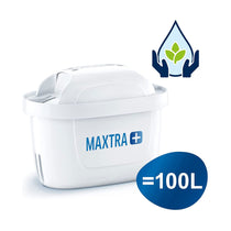 Brita Style Water Filter Jug With MAXTRA+ Filter Cartridges Plastic 2.4 Litres - White Soft Grey