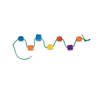 Melissa & Doug 544 Primary Lacing Beads Educational Toy 30 Wooden Beads and 2 Laces