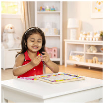 Melissa & Doug Deluxe Wooden Stringing Beads With 200+ Beads and 8 Laces for Jewelry-Making