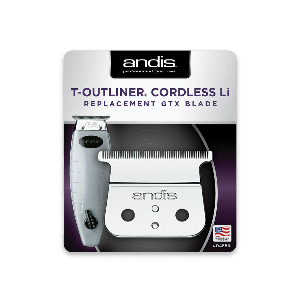 Andis GTX T-Blade Replacement Deep Tooth Blade for Cordless TOutliner Li Trimmer