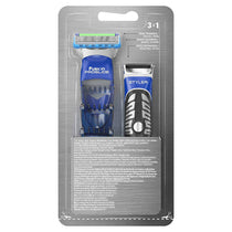 Gillette Fusion 3 in 1 Styler Razor Beard Trimmer Edging Blade ProGlide Grooming Tool