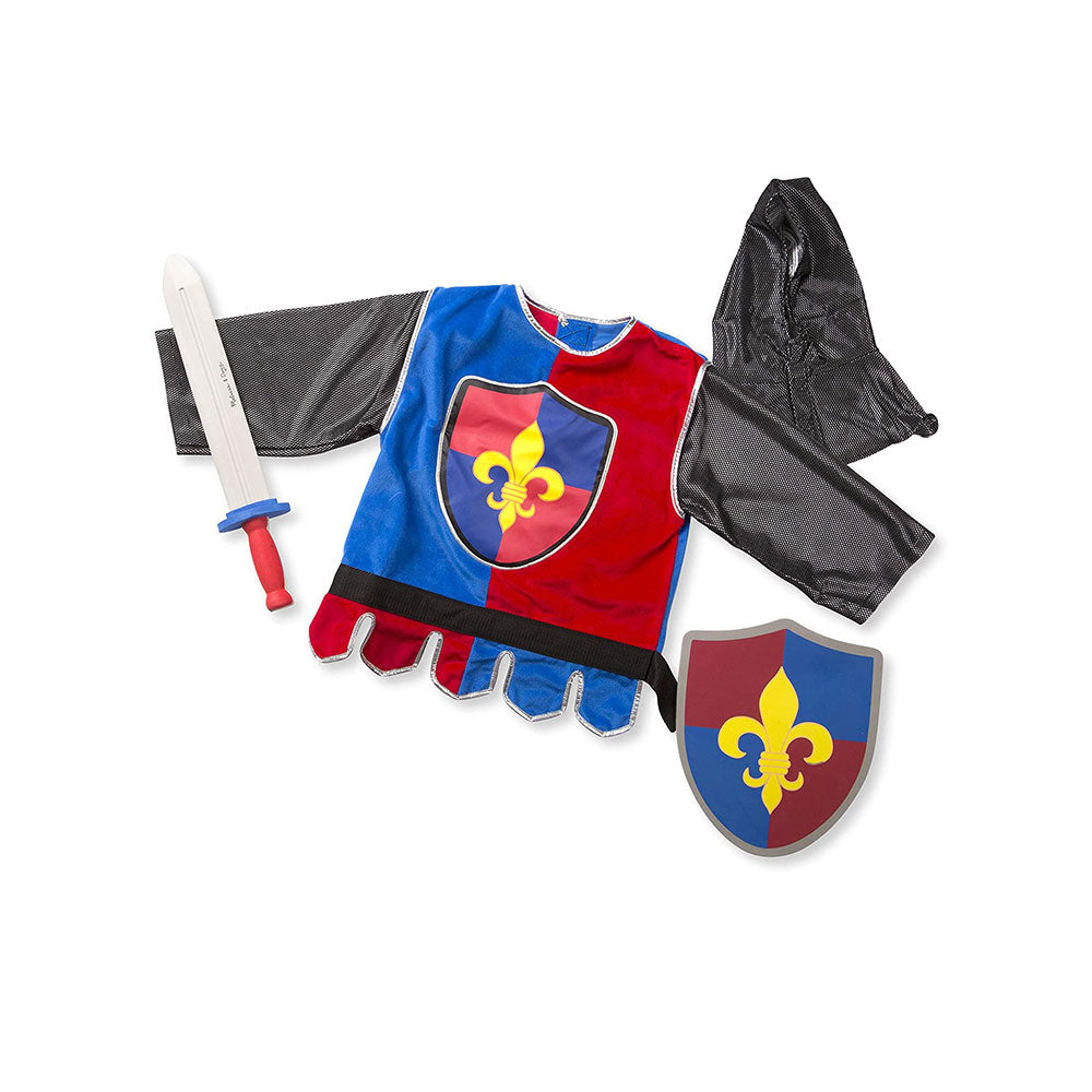 Melissa & Doug Knight Role Play Costume Dress Up Set - Multicolour Main image
