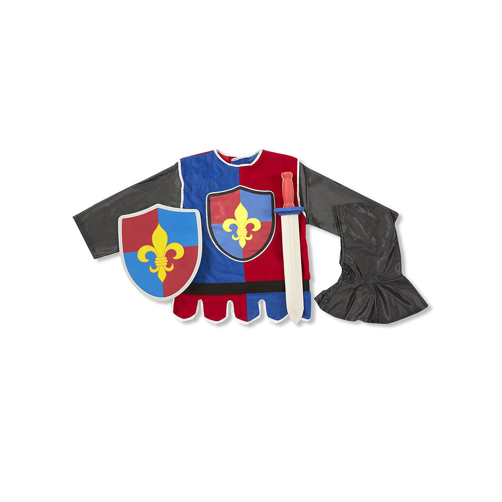 Melissa & Doug Knight Role Play Costume Dress Up Set - Multicolour