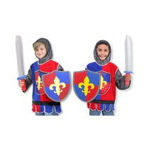 Melissa & Doug Knight Role Play Costume Dress Up Set - Multicolour