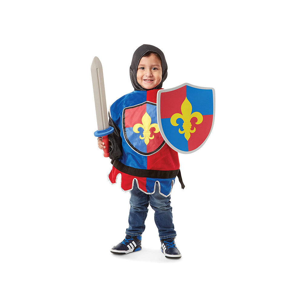 Melissa & Doug Knight Role Play Costume Dress Up Set - Multicolour