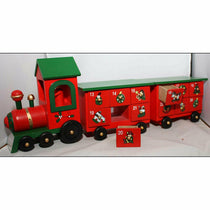 Premier Wooden Train With Two Carriages Christmas Advent Calendar