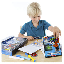Melissa & Doug On The Go Secret Decoder Deluxe Activity Set & Super Sleuth Toy - Multicolour